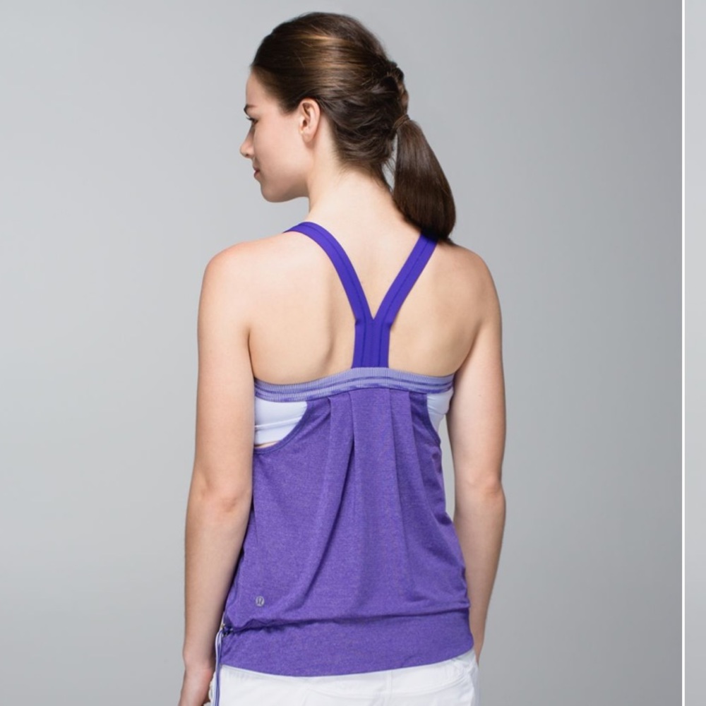 EUC* LULULEMON REST LESS TANK - Picture 2 of 8